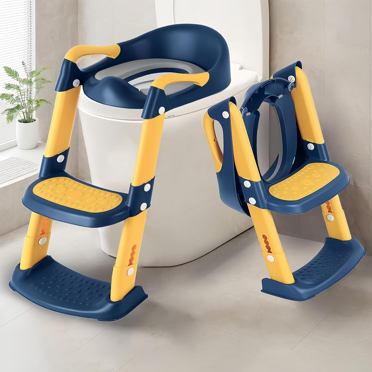 2 in 1 Baby Adjustable Potty Training Toilet Seat